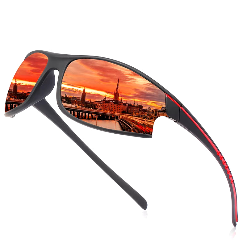 Men'S Polarized Sunglasses Sports Sunglasses Dustproof Glasses Cycling Glasses to the Spot Motorcycle Running Fishing