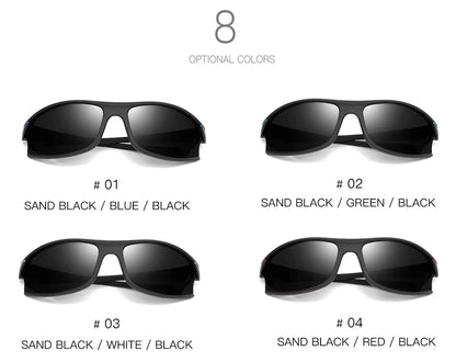 Men'S Polarized Sunglasses Sports Sunglasses Dustproof Glasses Cycling Glasses to the Spot Motorcycle Running Fishing